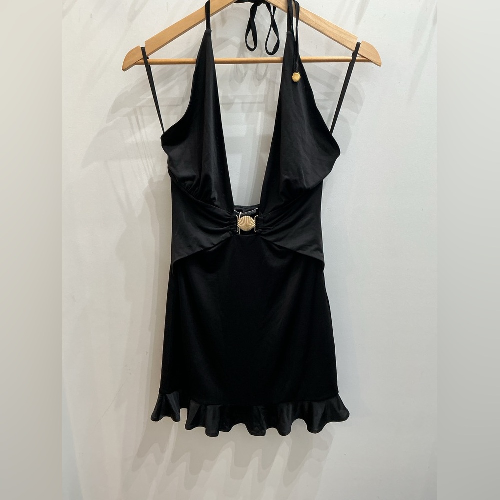 Elegant Black Mini Dress